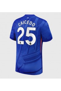 Fotbalové Dres Chelsea Moises Caicedo #25 Domácí Oblečení 2025-26 Krátký Rukáv